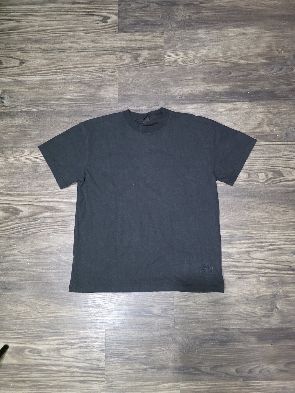 Brain Dead Men's Short Sleeve Black Tee Small Logo